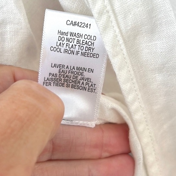 NWT,Young,Fab&Broke, Port Top, Wrap-Around in White, Tie in Front or Back, S - Picture 4 of 15